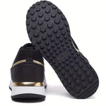 Women's Height-Increasing Sneakers – Anti-Slip, Lace-Up, Soft Sole, Wear-Resistant