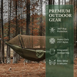 Quick-Release Hanging Mosquito Net – Nylon Outdoor Camping Net for Hammocks & Hanging Chairs
