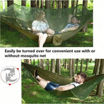 Quick-Release Hanging Mosquito Net – Nylon Outdoor Camping Net for Hammocks & Hanging Chairs