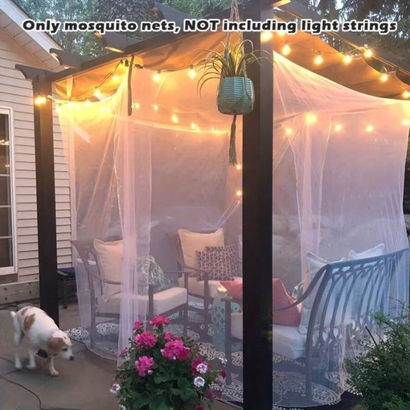 Universal Camping Mosquito Net Tent – Indoor & Outdoor Hanging Bed Canopy with Dual Openings