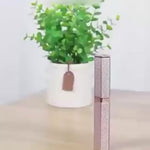 Lipstick-Style 4-in-1 Electric Eyebrow Trimmer – Portable Rechargeable Face Hair Remover for Women, Pink, Compact Size