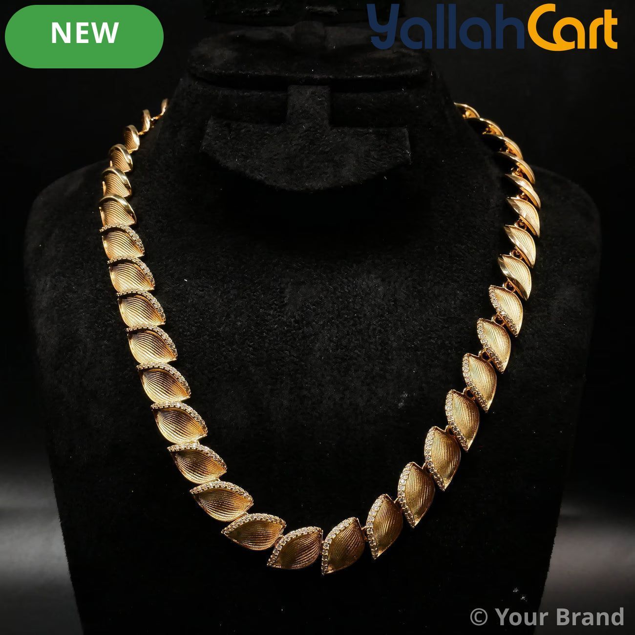 3-Piece Jewelry Set for Women – Elegant Necklace, Earrings & Bracelet