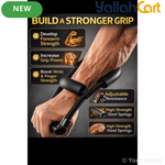 Adjustable Forearm Strength Trainer – Spring Resistance Hand Grip & Wrist Exerciser