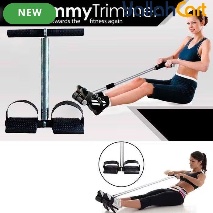 Portable Twin Spring Tummy Trimmer – Adjustable Resistance Fitness Exercise Trainer