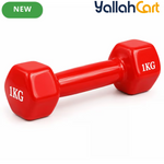 Vinyl Dumbbell – Easy Grip Hand Weights for Home Workout & Strength Training