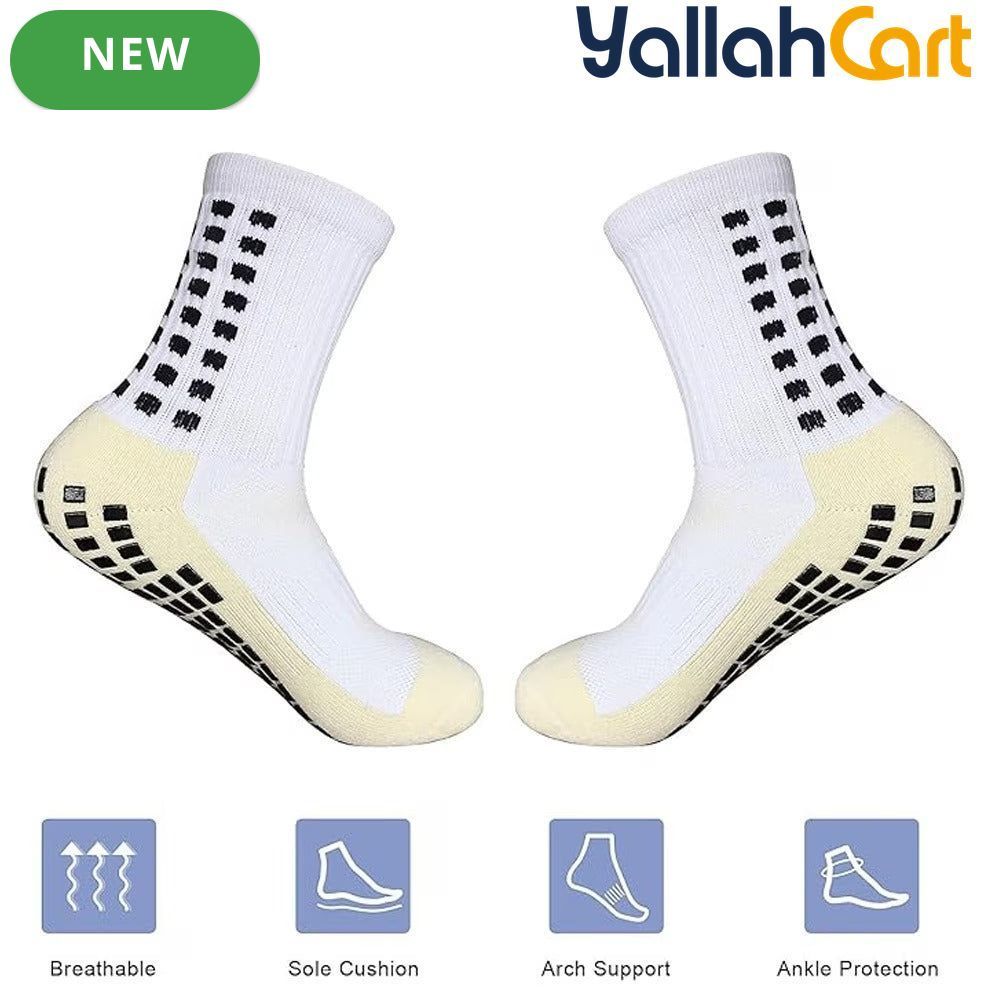 8-Piece Athletic Football Socks – Comfortable Sports Socks for Training & Game Day