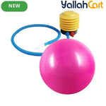 75cm Yoga Fitness Exercise Ball with Air Pump – Stability & Workout Ball