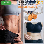 Automatic Rebound Ab Wheel with Elbow Support – Core & Full-Body Home Workout Equipment