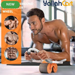 Automatic Rebound Ab Wheel with Elbow Support – Core & Full-Body Home Workout Equipment