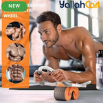 Automatic Rebound Ab Wheel with Elbow Support – Core & Full-Body Home Workout Equipment