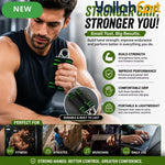 Hand Grip Strengthener with Soft Foam Handles – Forearm & Wrist Strength Trainer, Green/Black