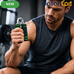 Hand Grip Strengthener with Soft Foam Handles – Forearm & Wrist Strength Trainer, Green/Black