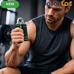 Hand Grip Strengthener with Soft Foam Handles – Forearm & Wrist Strength Trainer, Green/Black