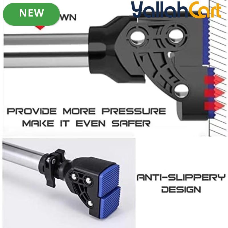 Adjustable Lockable Door Pull-Up Bar – Screwless Chin-Up & Upper Body Workout Equipment