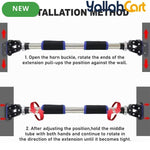 Adjustable Lockable Door Pull-Up Bar – Screwless Chin-Up & Upper Body Workout Equipment