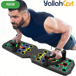 5-Piece Multifunctional Push-Up Board Set with Resistance Bands & Jump Rope