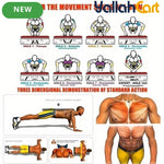 5-Piece Multifunctional Push-Up Board Set with Resistance Bands & Jump Rope