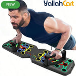 5-Piece Multifunctional Push-Up Board Set with Resistance Bands & Jump Rope