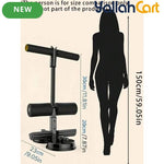 Portable Sit-Up Exercise Assistant with Strong Suction Cup – Home Ab Workout Equipment