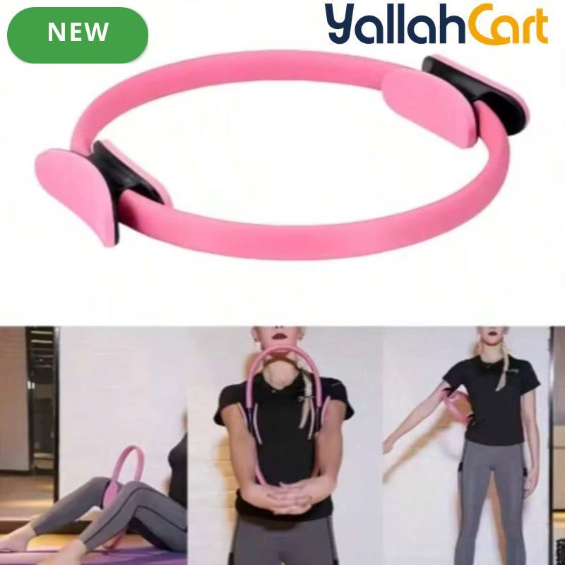 Adjustable Resistance Yoga Band with Ankle Loops – Glute, Hip & Leg Workout Trainer