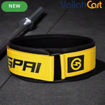 GINGPAI Professional Weightlifting Belt – Adjustable Waist Support for Gym & Strength Training