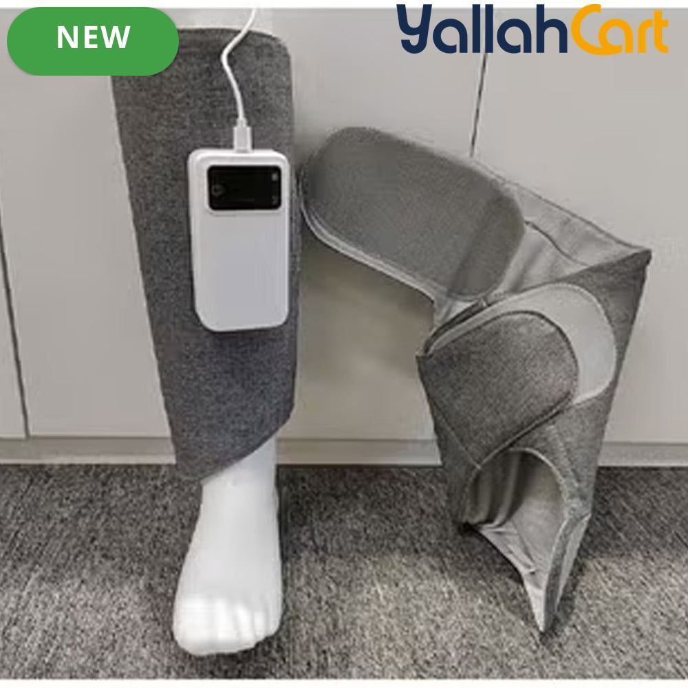 Cordless Air Compression Leg Massager – Calf & Leg Muscle Relaxation Wraps