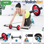 Portable Pilates Fitness Bar Set with 6 Resistance Bands – Home Workout Equipment