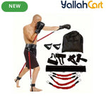 12-Piece Heavy-Duty Boxing Resistance Training Kit – Up to 68kg Full-Body Workout Set