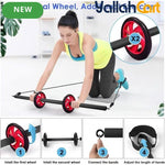 Portable Pilates Fitness Bar Set with 6 Resistance Bands – Home Workout Equipment