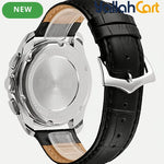 Men’s Multifunctional Quartz Watch – Waterproof Leather Strap Fashion Wristwatch