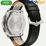 Men’s Multifunctional Quartz Watch – Waterproof Leather Strap Fashion Wristwatch