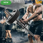 T-Bar Row Attachment with V-Bar Handle – Non-Slip Grip for Home Gym Workouts