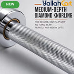 1.2m Weight Bar – Strength Training Bar for Squats, Deadlifts & Presses
