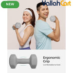 SONGMICS Neoprene Hex Dumbbell Set of 2 – Strength Training Weights for Home Workouts