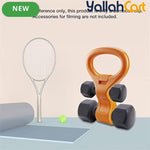 Adjustable Kettlebell & Dumbbell Converter with Non-Slip Handle – Portable Home Gym Accessory