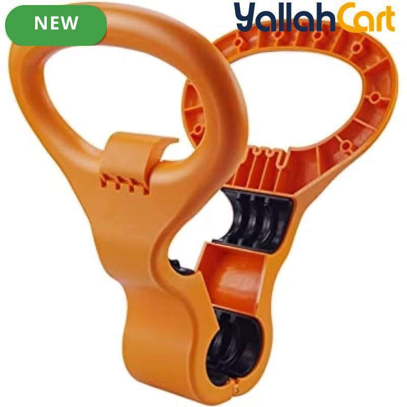 Adjustable Kettlebell & Dumbbell Converter with Non-Slip Handle – Portable Home Gym Accessory