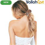 12-Pack Velvet Scrunchies for Women & Girls – Soft Elastic Hair Ties in Neutral Colors