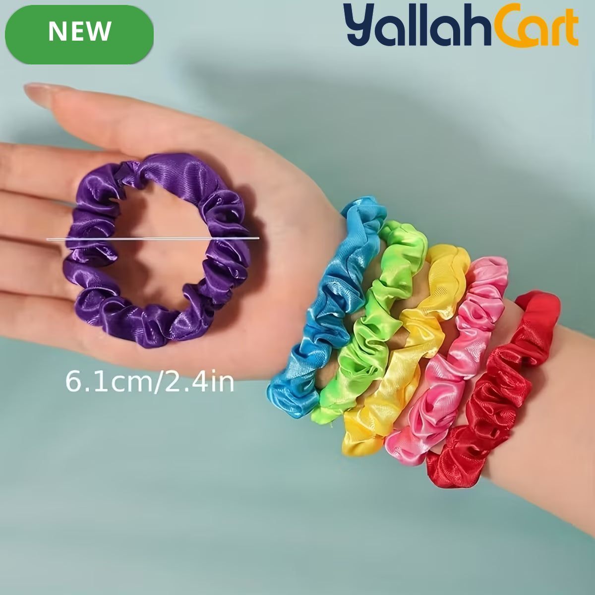 30-Piece Multicolor Seamless Stretch Hair Ties – Soft No-Metal Ponytail Holders & Scrunchies