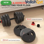 FEIERDUN 3-in-1 Adjustable Dumbbell Set with Connector – Dumbbell & Barbell Home Gym Set-Black