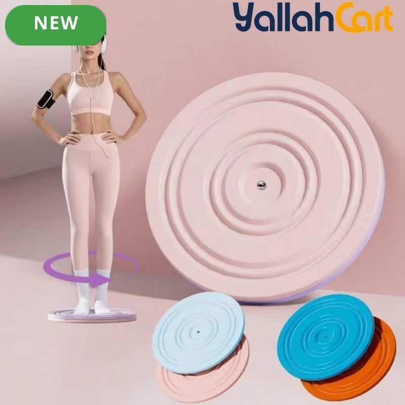 Home Fitness Waist Rotator – Abdominal & Core Training Machine for Women