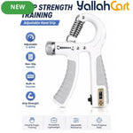 Adjustable Hand Grip Strengthener with Counter – 5–60kg Resistance
