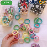 5-Box Set of 500 Elastic Hair Ties – Stretchy Ponytail Holders for Women & Girls