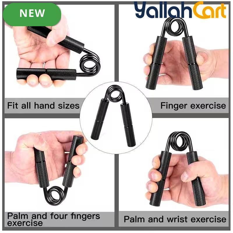 Adjustable Heavy-Duty Metal Hand Gripper – 22.68–158.76kg Resistance