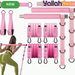 Adjustable Pilates Bar Set with Resistance Bands
