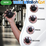 2-Pack Finger Hand Grip Strengthener with Counter