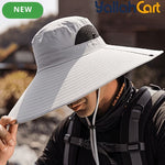 Men’s Quick-Dry Fisherman Hat – Breathable Outdoor Sun Protection Hat for Fishing & Hiking