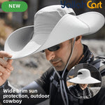 Men’s Quick-Dry Fisherman Hat – Breathable Outdoor Sun Protection Hat for Fishing & Hiking