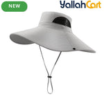 Men’s Quick-Dry Fisherman Hat – Breathable Outdoor Sun Protection Hat for Fishing & Hiking