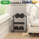 FEIERDUN 3-in-1 Adjustable Dumbbell & Barbell Set