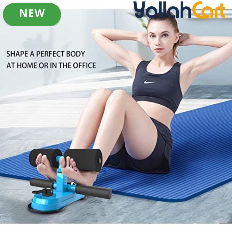Arabest Adjustable Sit-Up Bar with Suction Cup